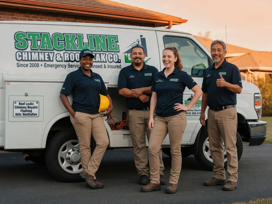 Chimney flashing repair company in Maple City, MI